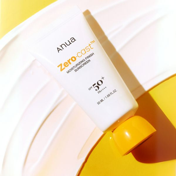 Anua – Zero-cast Moisturizing Finish Sunscreen SPF50+ PA++++, 50ml