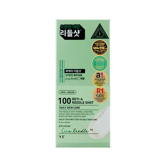 VT Cosmetics- Reti-A Reedle Shot 100 Essence 2ml x 10pcs