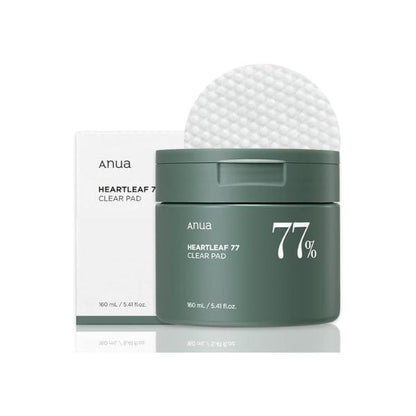 ANUA - Heartleaf 77% Clear Toner Pads, 160ml (70 pads)