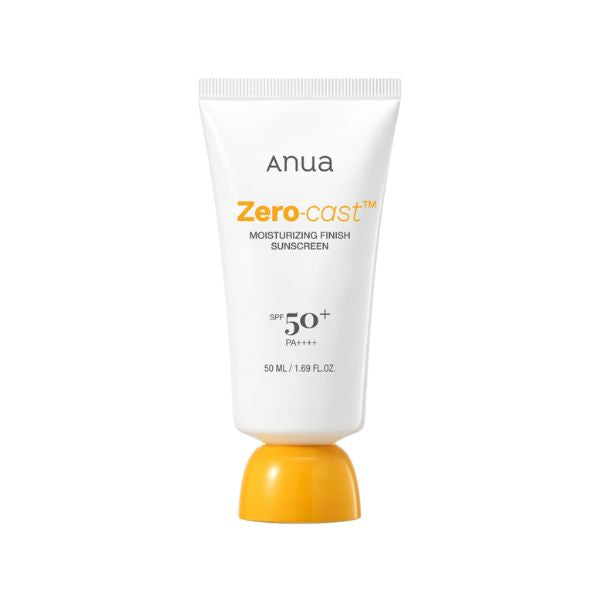 Anua – Zero-cast Moisturizing Finish Sunscreen SPF50+ PA++++, 50ml