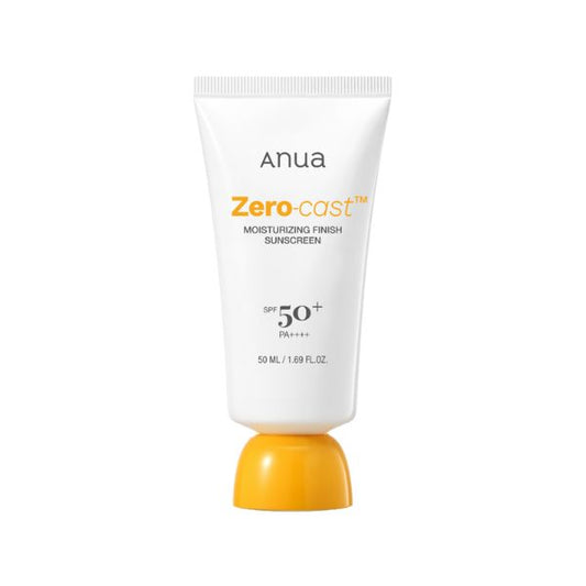 Anua – Zero-cast Moisturizing Finish Sunscreen SPF50+ PA++++, 50ml