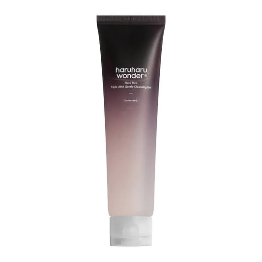 Haruharu Wonder – Black Rice Triple AHA Gentle Cleansing Gel, 100ml
