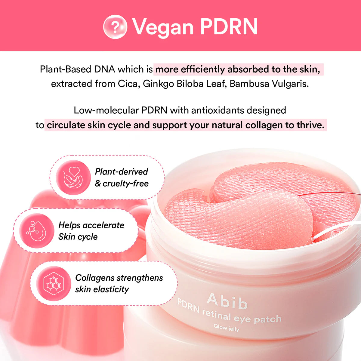 ABIB – PDRN Retinal Eye Patch Glow Jelly 84g