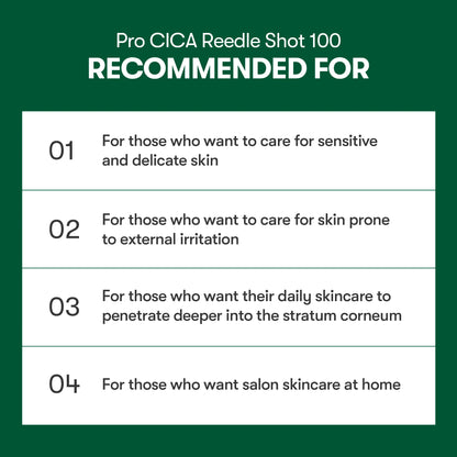 VT Cosmetics-Pro Cica Reedle Shot 100 2ml x 10pcs