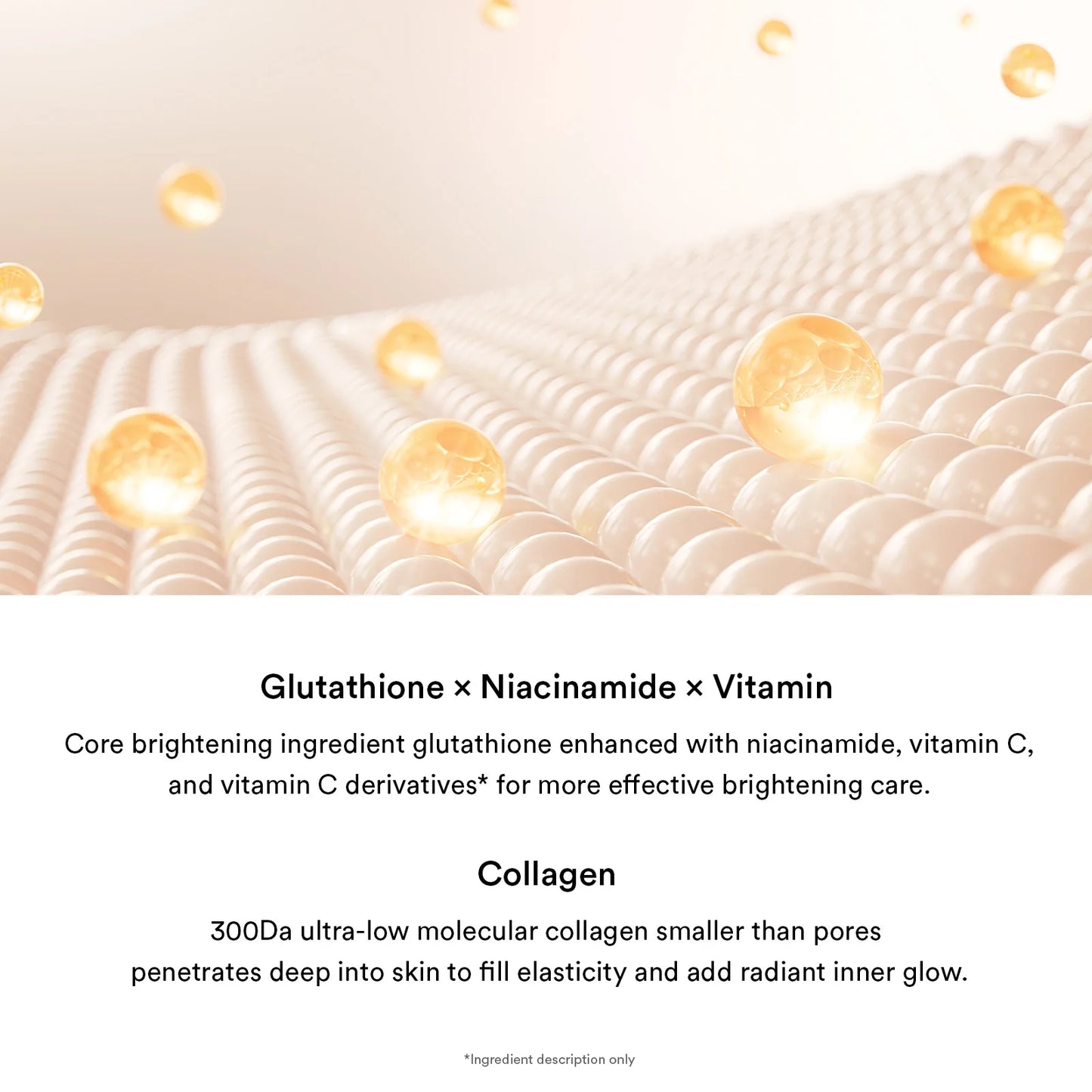 ABIB- Glow Collagen Mask Glutathione Film, 38g