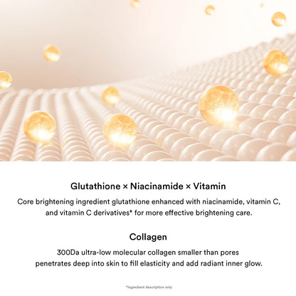 ABIB- Glow Collagen Mask Glutathione Film, 38g