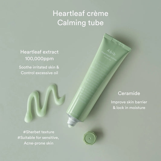 ABIB – Heartleaf Creme Calming Tube, 75ml