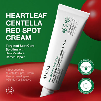ANUA - Centella Red Spot Cream, 30ml