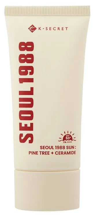 K-SECRET – SEOUL 1988 Sun Pine Tree + Ceramide SPF50+ PA++++, 50ml