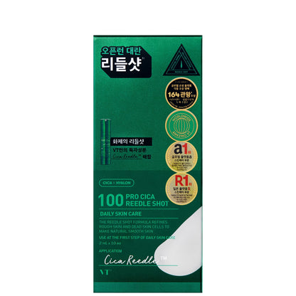 VT Cosmetics-Pro Cica Reedle Shot 100 2ml x 10pcs